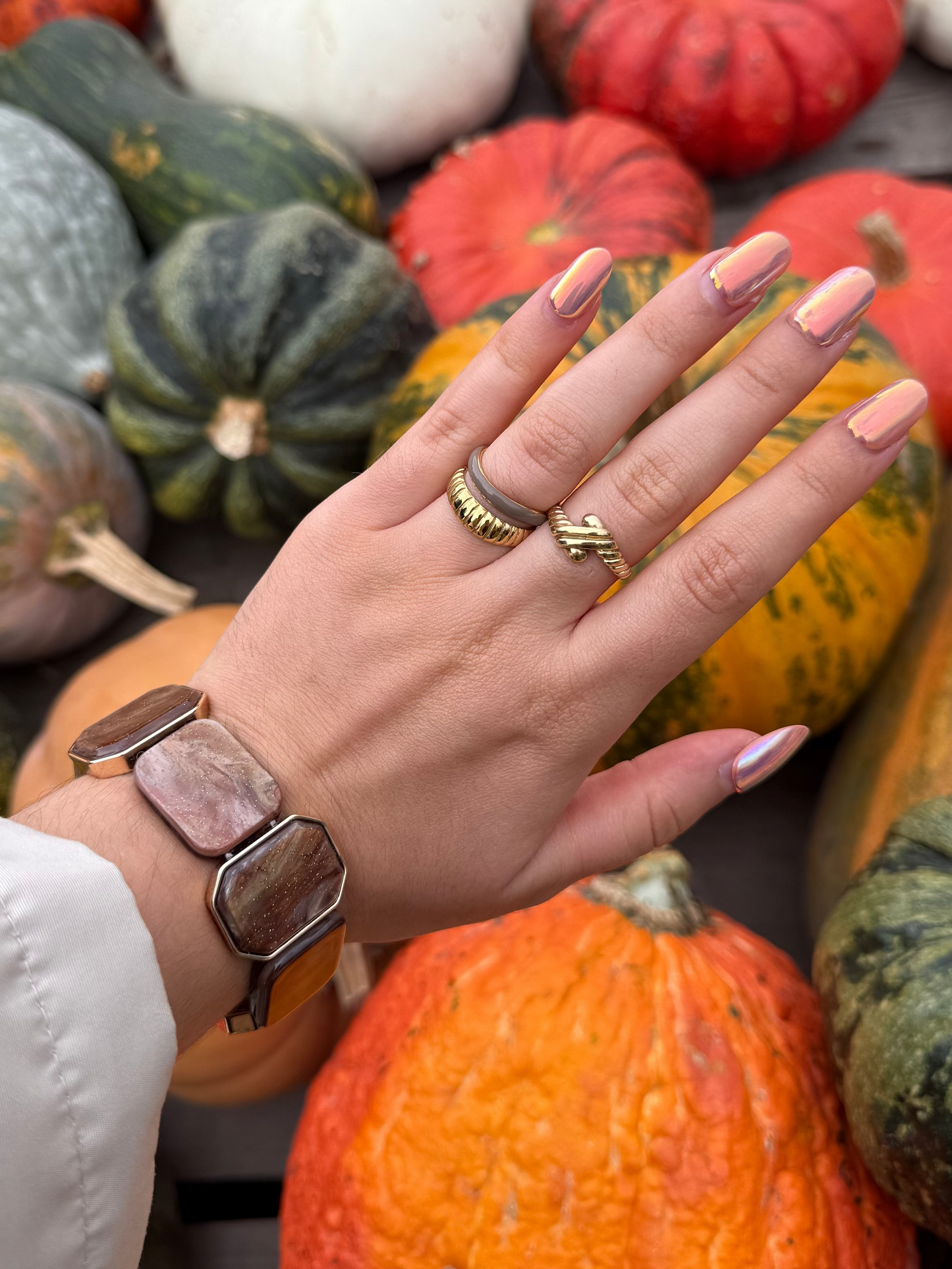 RAYA - Stone Bracelet - Mocha