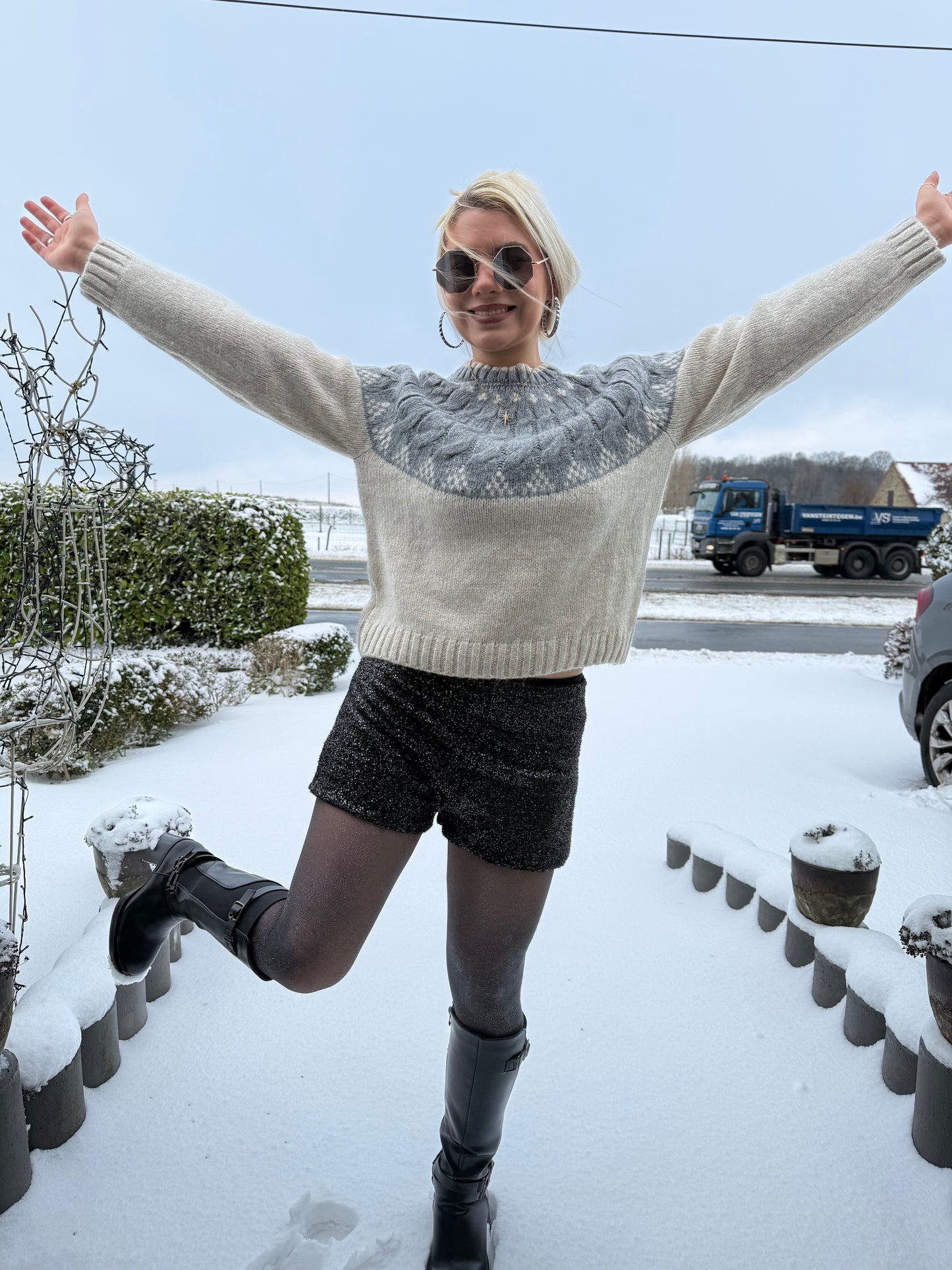 STELLA - Sequin Mini Shorts