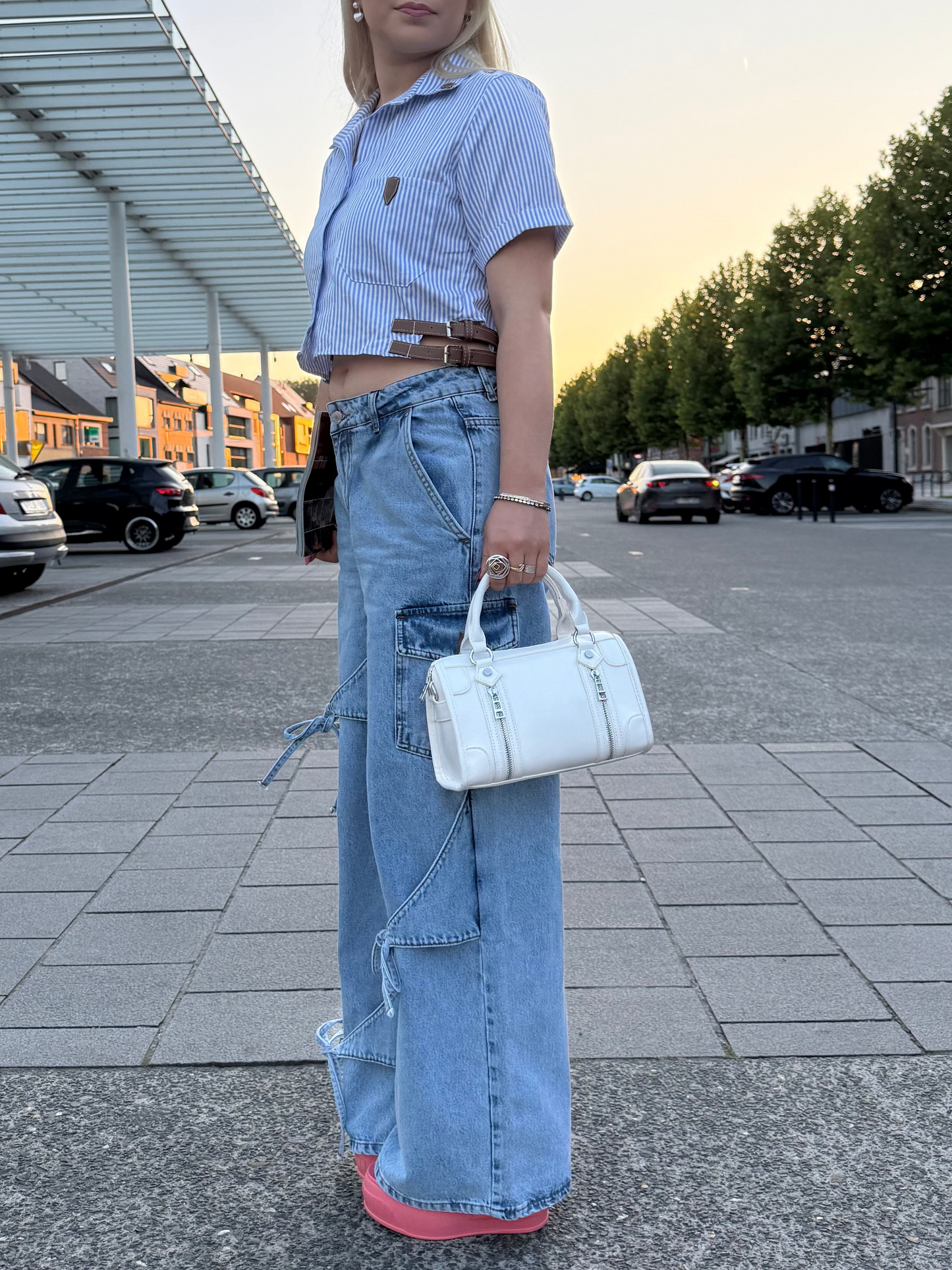 PURSIA - Bowling Zipper Bag