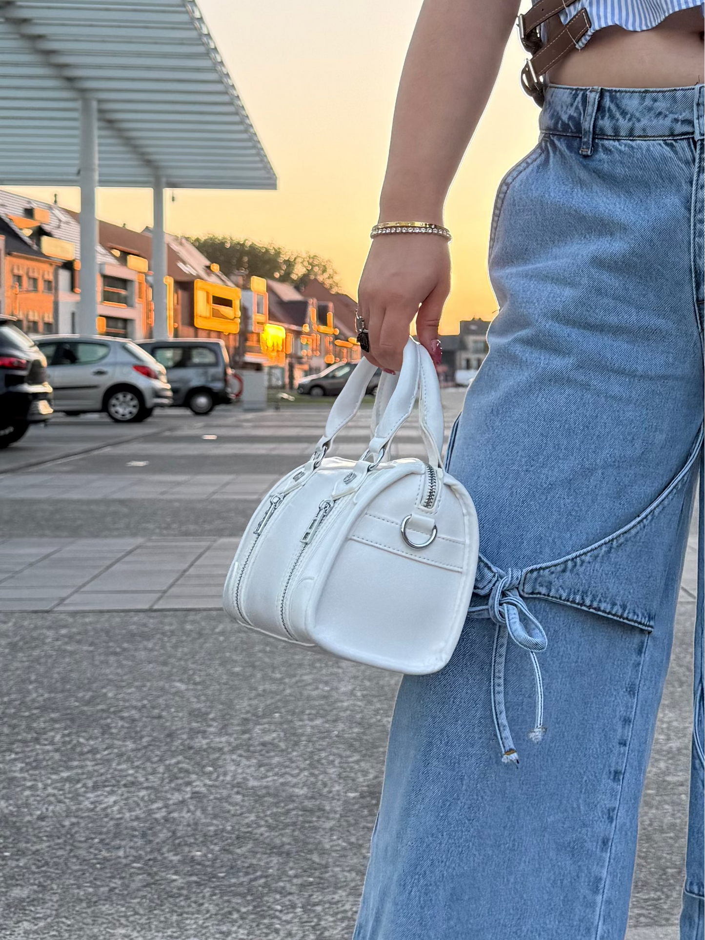 PURSIA - Bowling Zipper Bag
