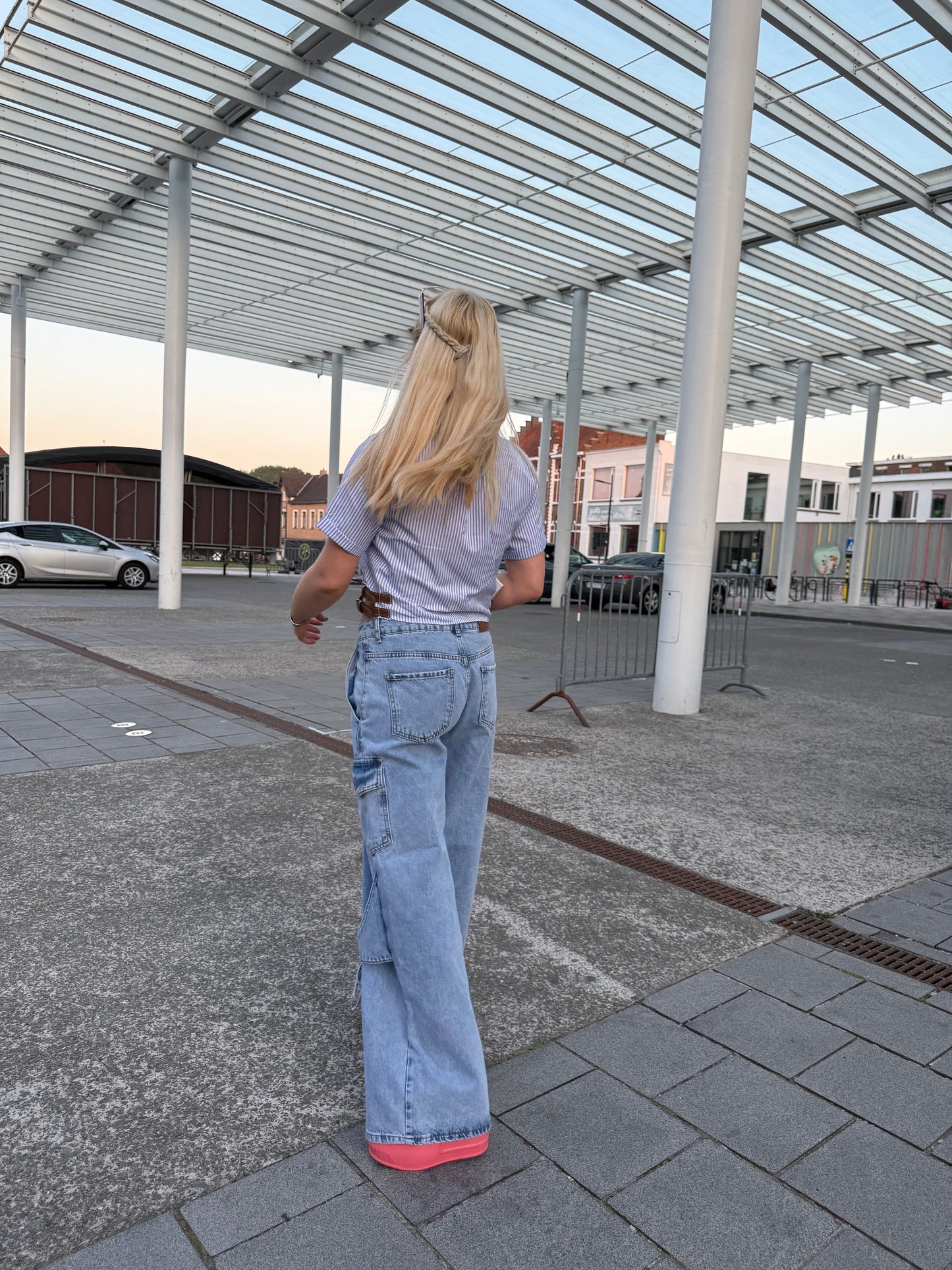 RIBBON - Cargo Bow Tie Jeans