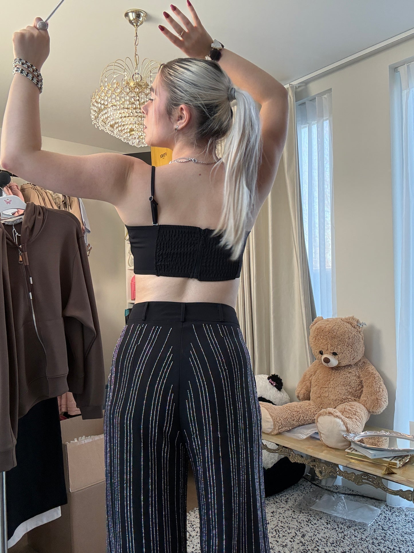 CATHERINE - Bow Bustier Top