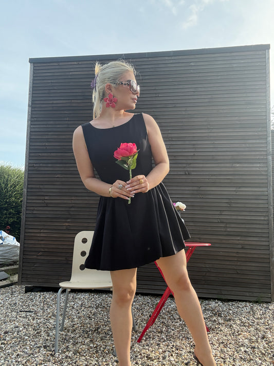 PINWHEEL - Flared Skater Mini Dress