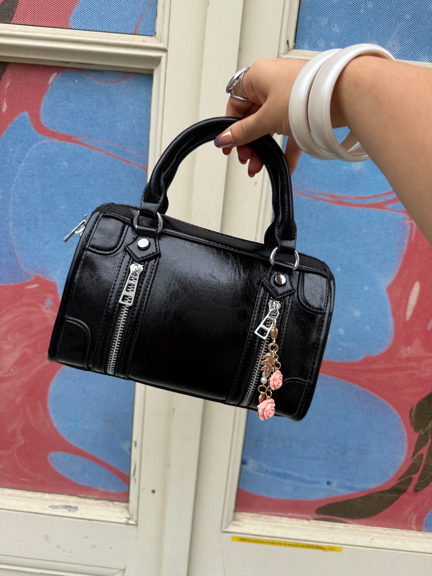 PURSIA - Bowling Zipper Bag