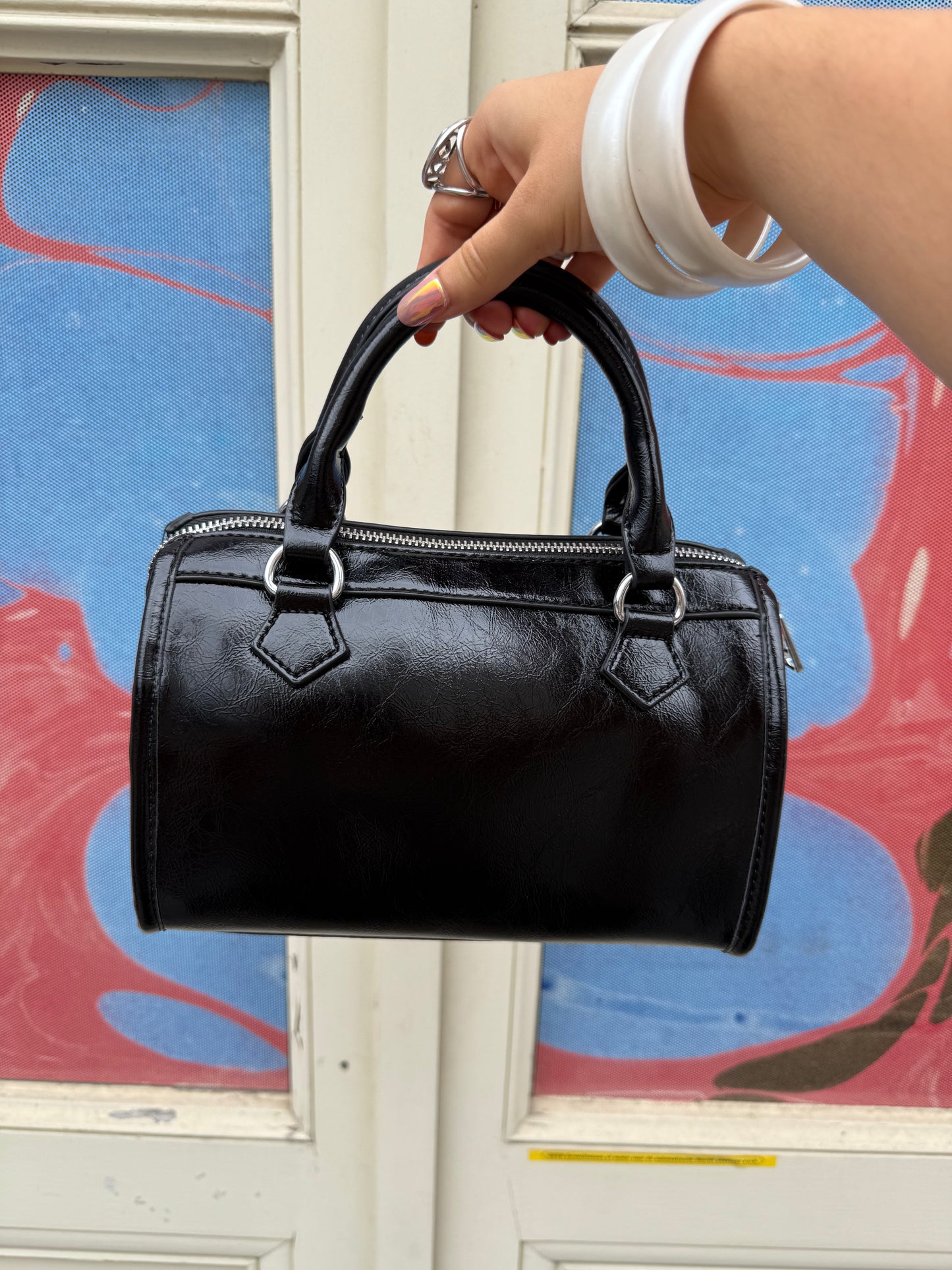 PURSIA - Bowling Zipper Bag