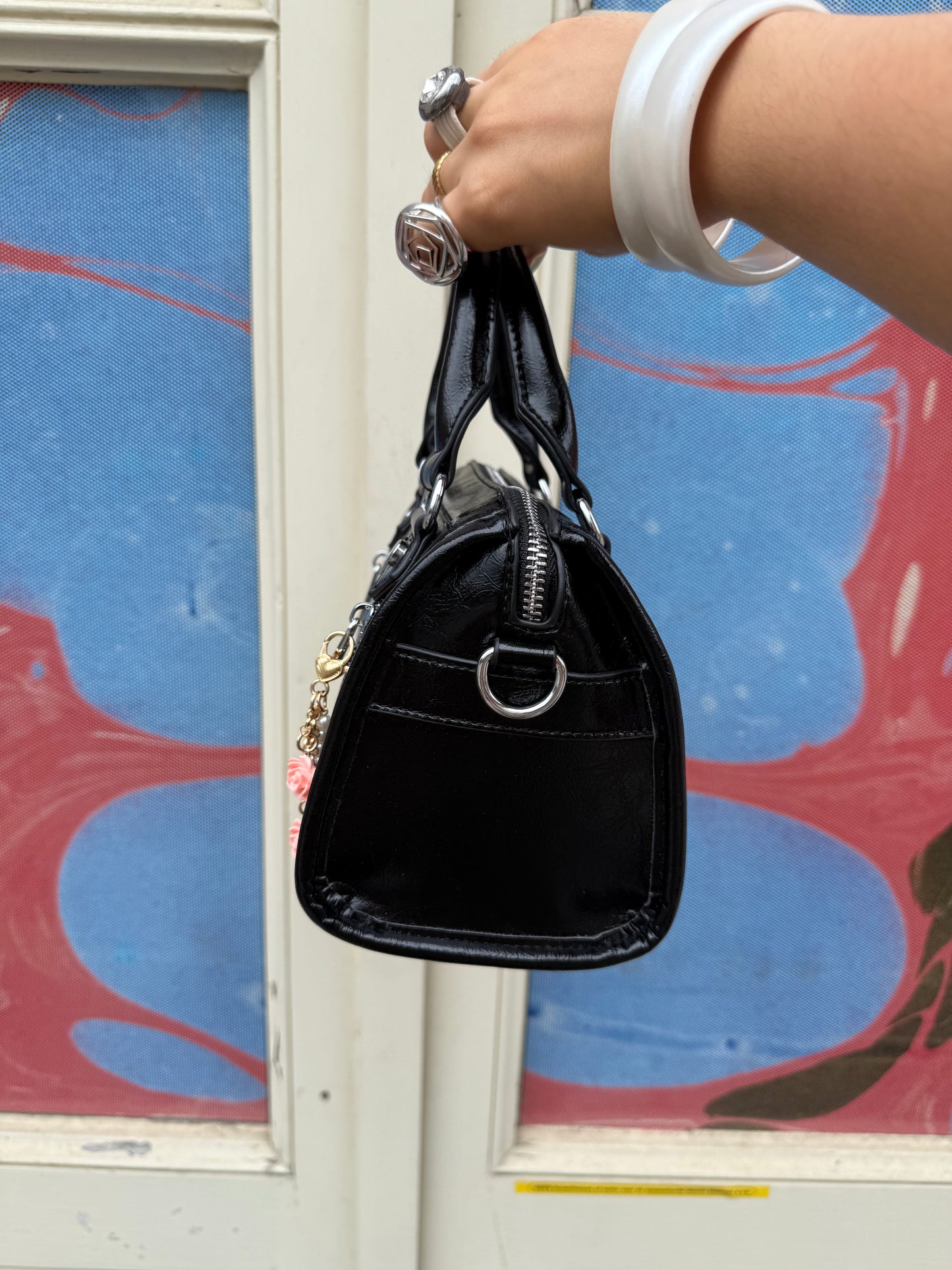 PURSIA - Bowling Zipper Bag