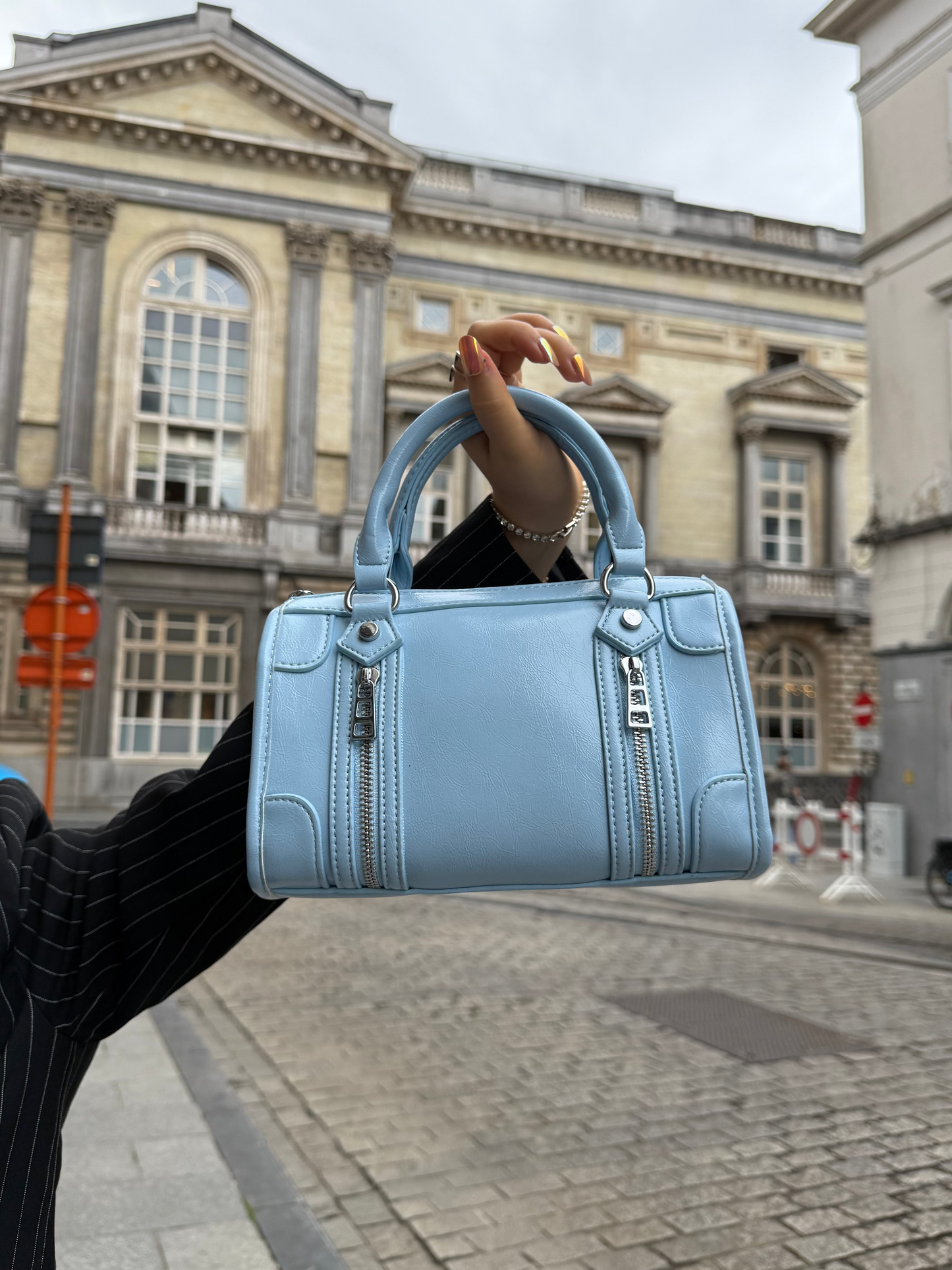 PURSIA - Bowling Zipper Bag