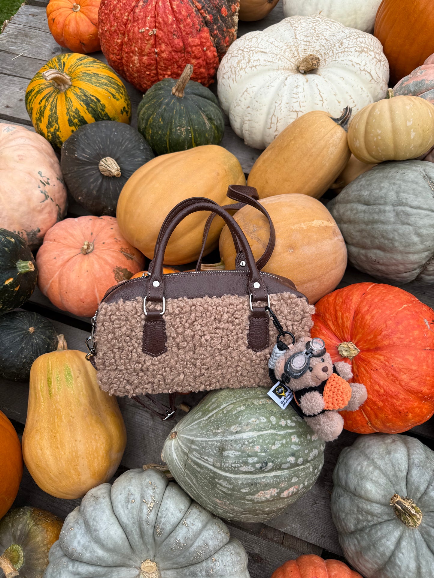 WOOLOO - Teddy Leather Bag