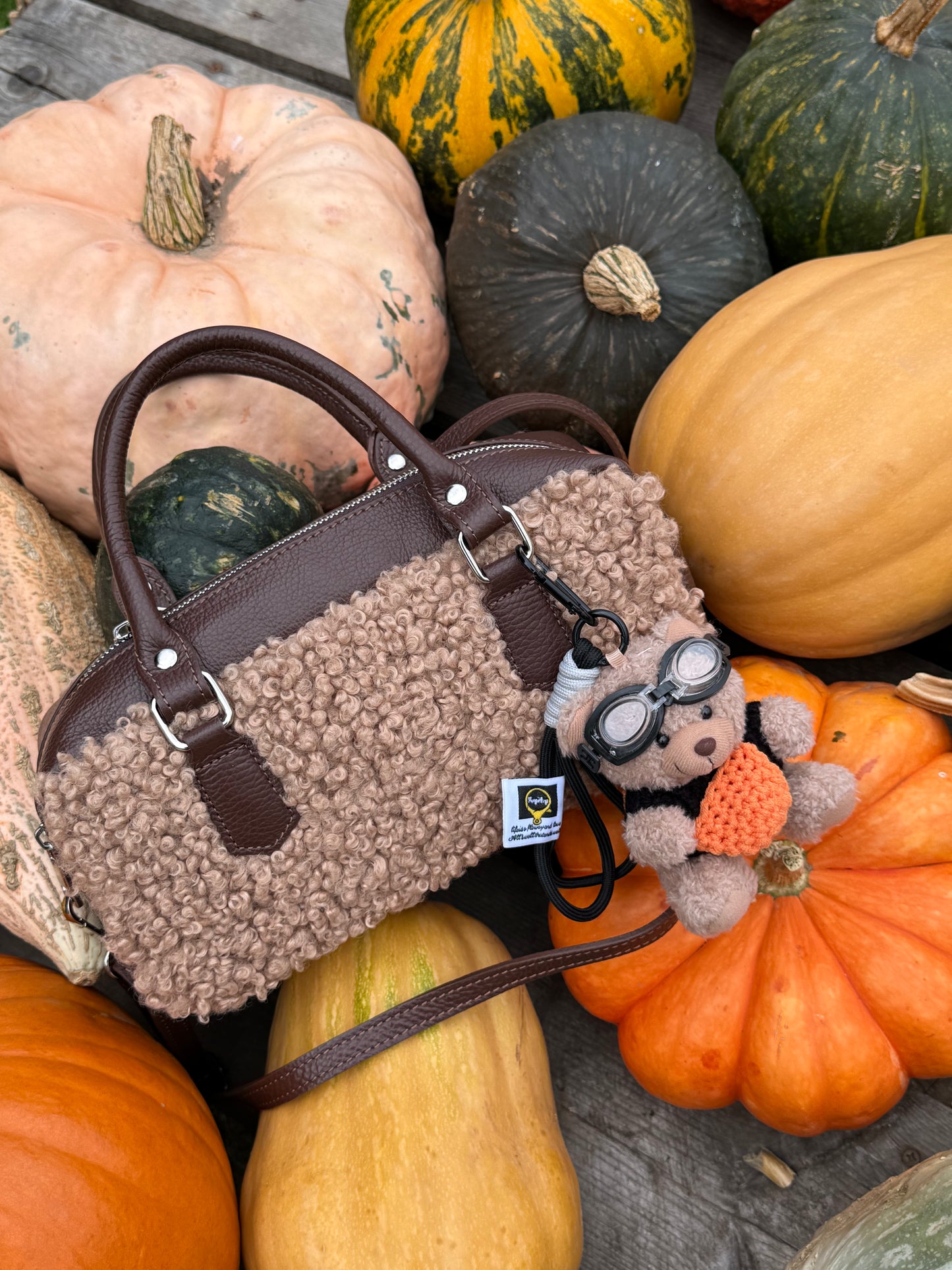 WOOLOO - Teddy Leather Bag