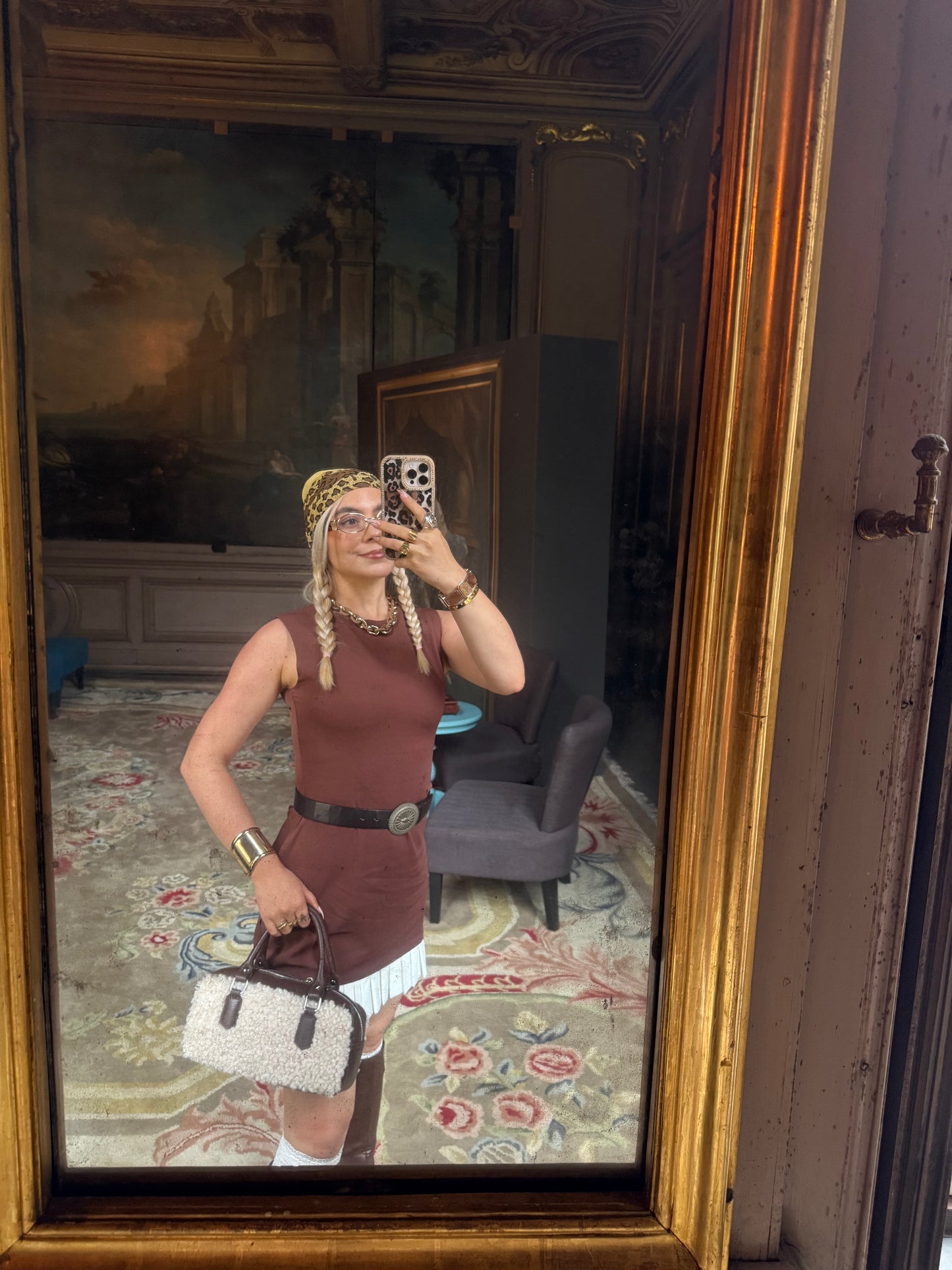 WOOLOO - Teddy Leather Bag