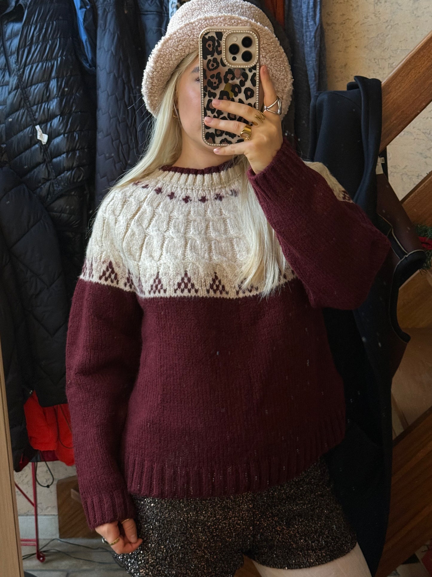 SHERB - Winter Fairisle Knit