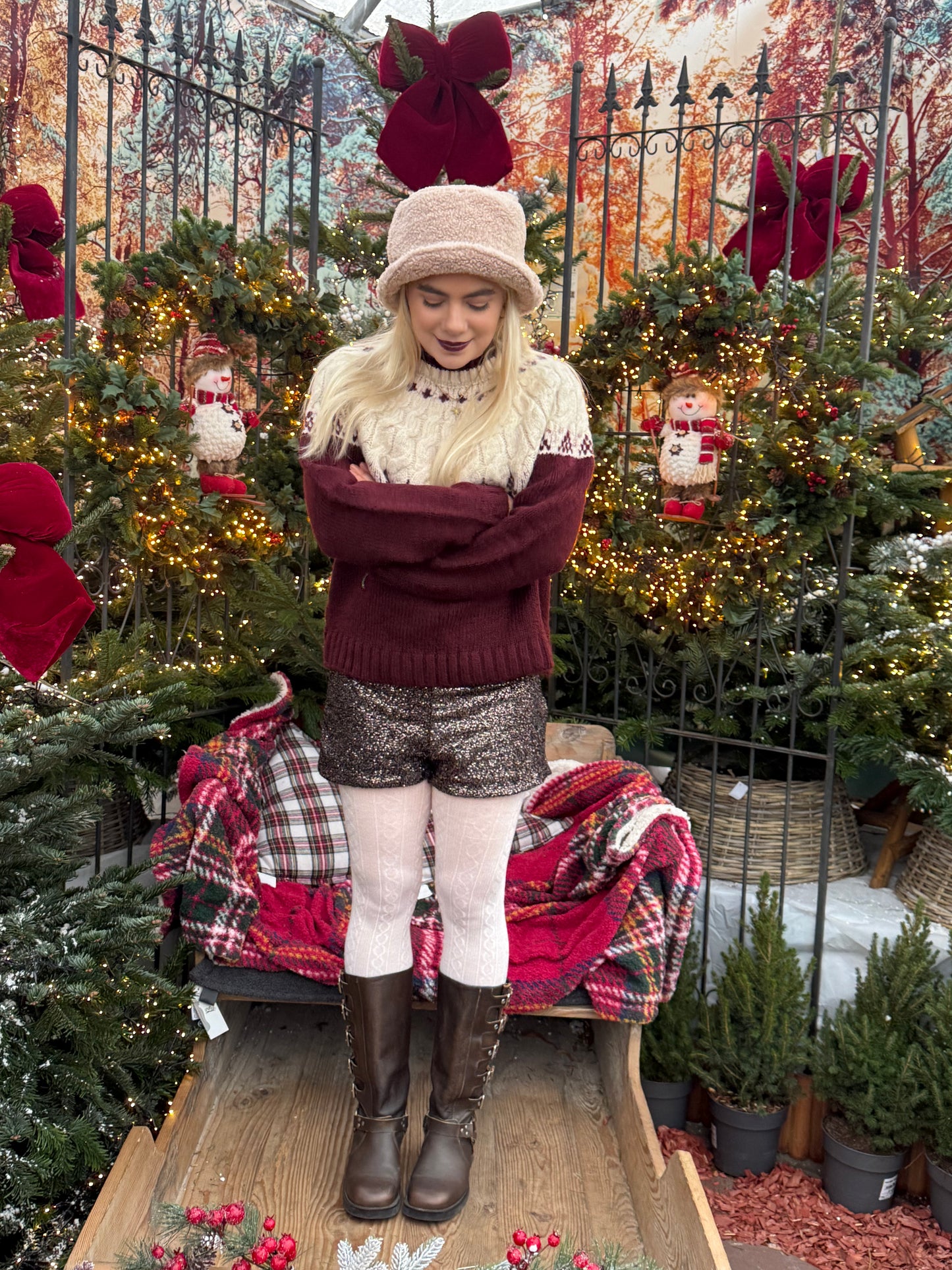 STELLA - Sequin Mini Shorts