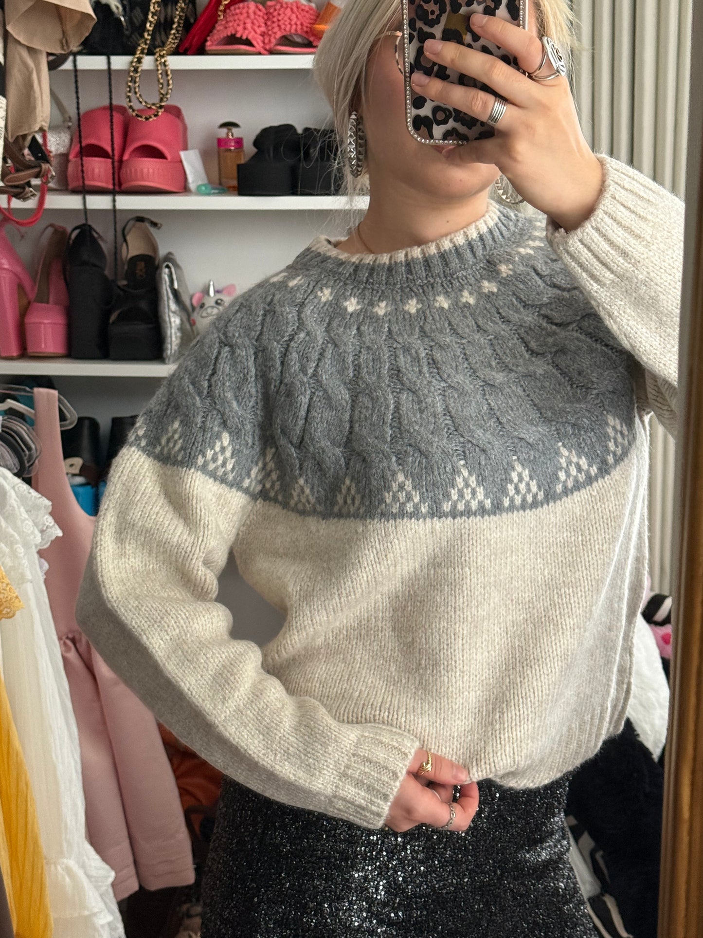 SHERB - Winter Fairisle Knit