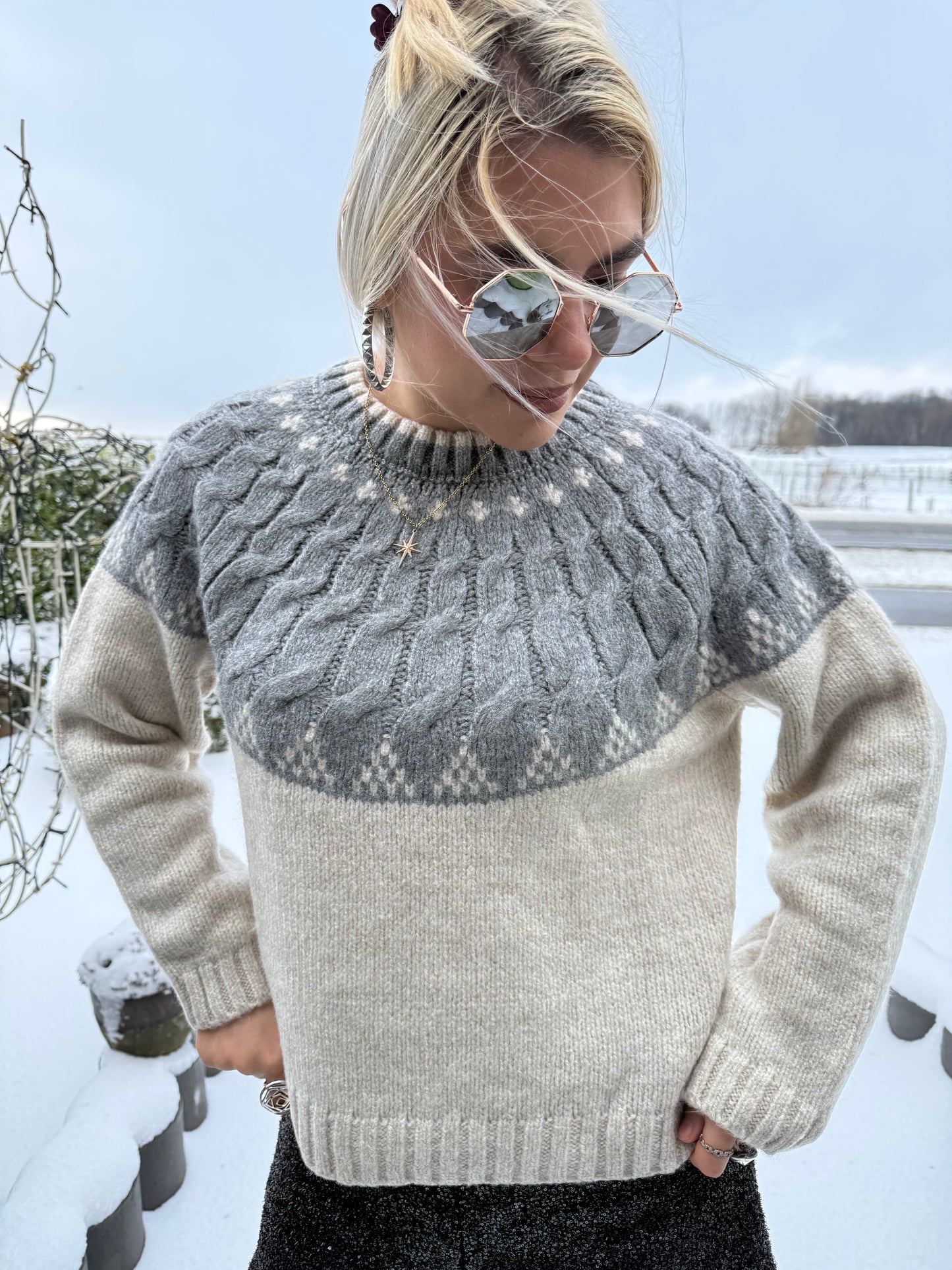 SHERB - Winter Fairisle Knit