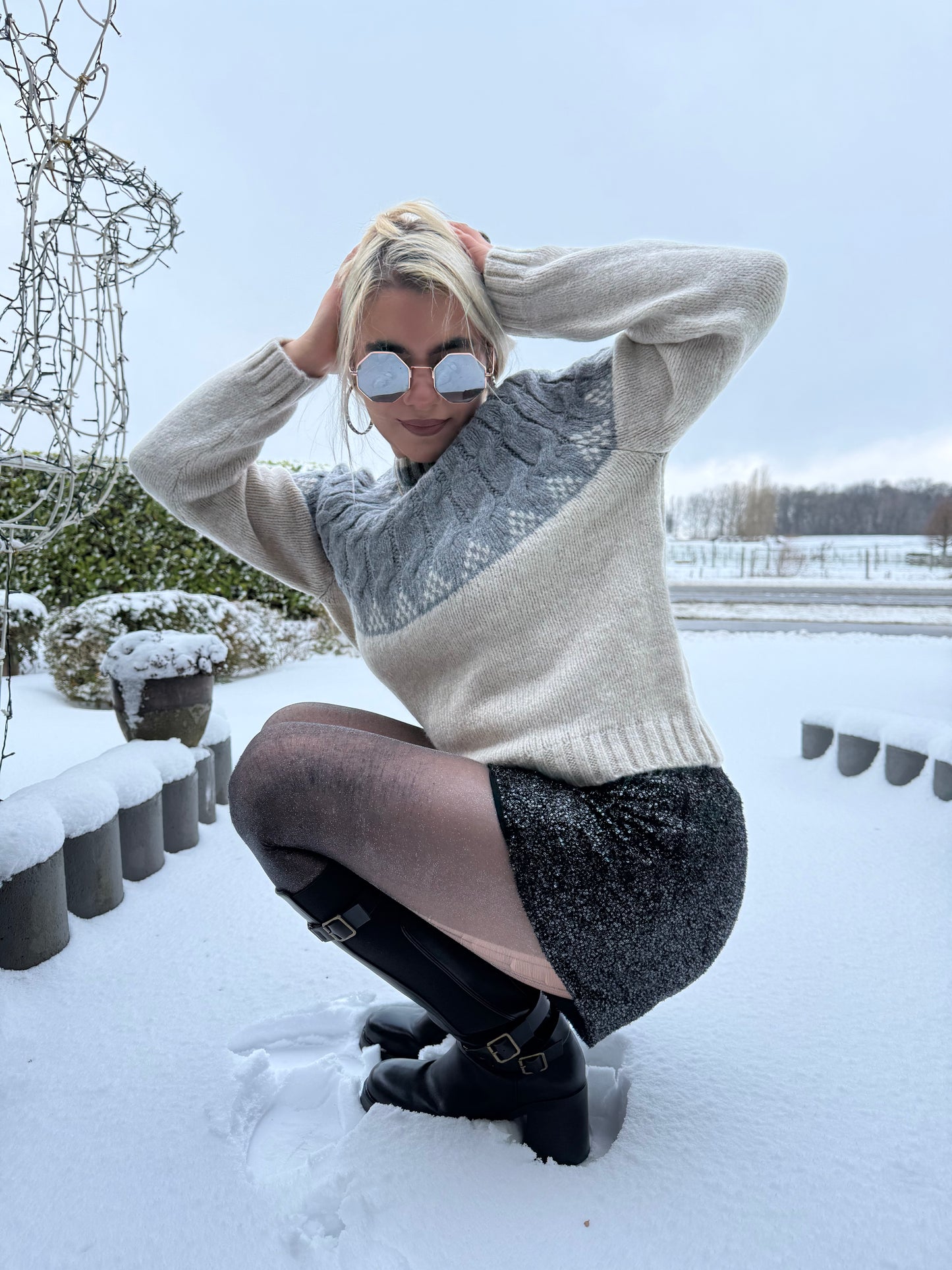 SHERB - Winter Fairisle Knit