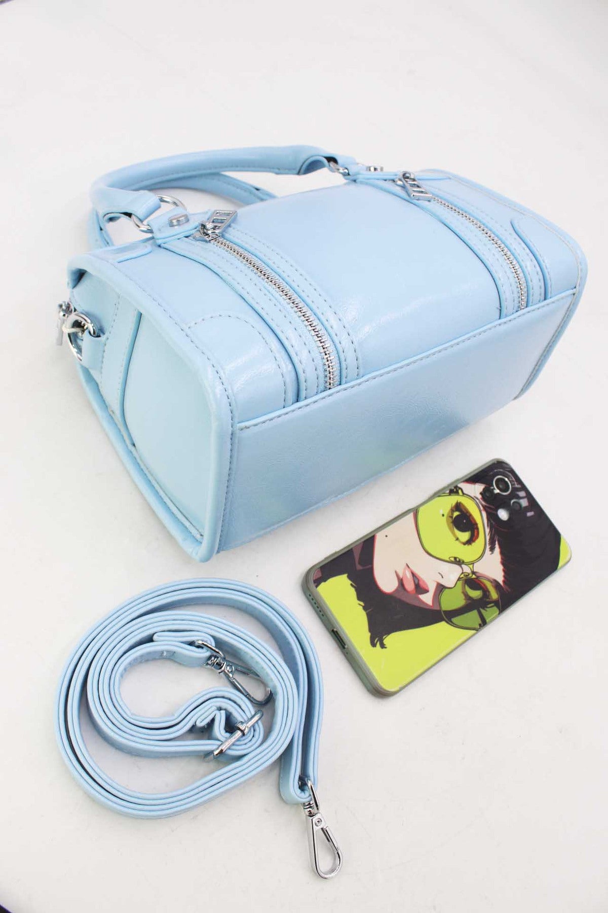 PURSIA - Bowling Zipper Bag